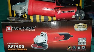 Xtra Power Angle Grinder XPT 405 unboxing, Review, Price, specifications, how to use grinder