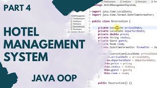 Hotel Management System using Java Object Oriented Programming (OOP) (Part 4)