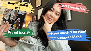 How I Make Money as a  Food Blogger (FIVE FIGURES A MONTH!)