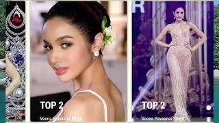 MISS UNIVERSE THAILAND TOP 8 STRONGEST| PRELIMINARY SWIMSUIT COMPETITION|AMANDA, PUNIKA, EMMY SAWYER