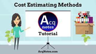 Cost Estimating Methods Tutorial