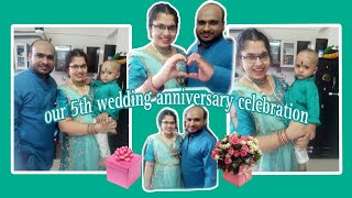 ଆମର 5th marriage anniversary celebration।5th wedding anniversary। odia vlog । A\u0026M status odia vlog