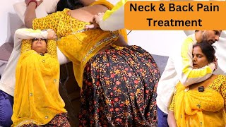 Neck \u0026 Back pain treatment by Dr. Pankaj Choudhary| #bestchiropractorinbangalore| #trendingvideo