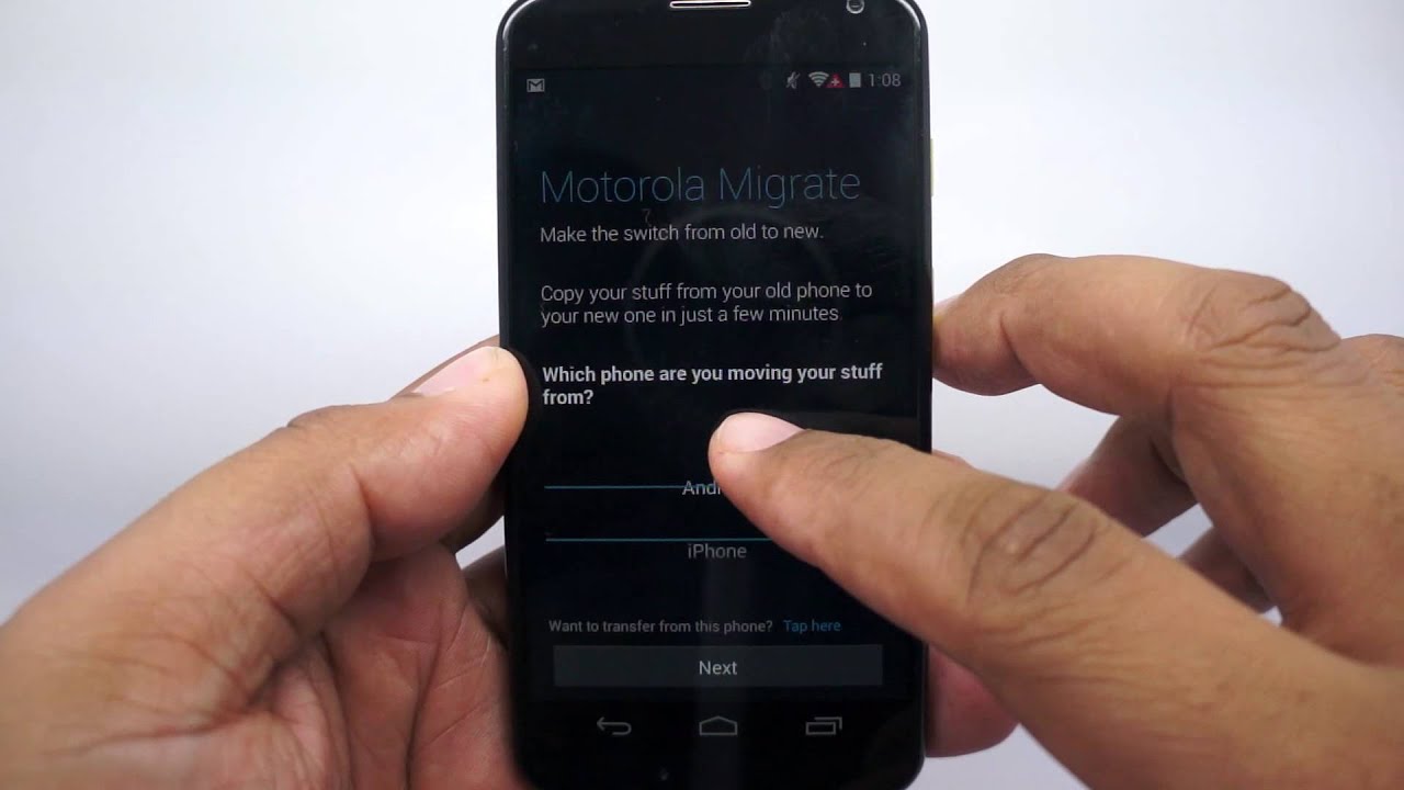 IPhone To Motorola: How To Transfer Contacts And Calendars With Moto ...