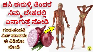 ಹಸಿ ಈರುಳ್ಳಿ ಸೇವಿಸುವುದರಿಂದ ಆಗುವ ಲಾಭಗಳು Top 5 Reasons why you should add raw onions to your daily diet