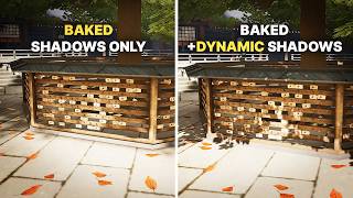 How to Add Dynamic Shadows to a Baked Environment in Unreal Engine 5