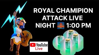 Unleashing the Invisible Royal Champion Attack! Watch Her Dominate with Stealth in Clash of Clans