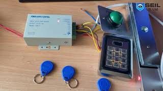 How to do add user code \u0026 tag access control system mKey keypad