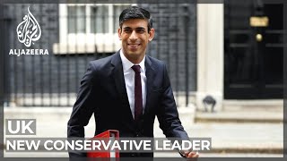 UK: Rishi Sunak launches bid to be new Conservative leader