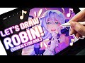 Finally Drawing Her! Let's Draw Robin!!