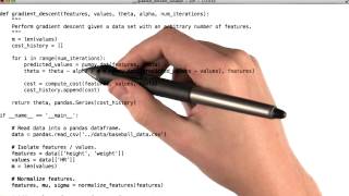 Gradient Descent in Python - Intro to Data Science