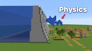 Minecraft VS Real Water Physics