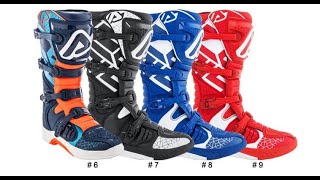 🟡 ACERBIS ⚫ X-team offroad motorcycle boots 👢 all colors on stock ! // MX GUARDS