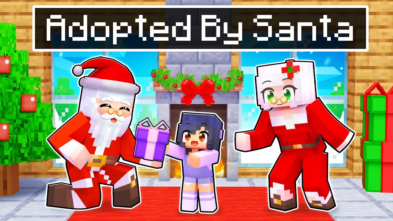 Adopted By Santa In Minecraft Youtube