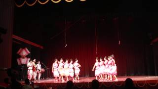 Jhumur dance by RCC1 girl's, GAUHATI UNIVERSITY 2017