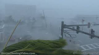 Hurricane Ian, Punta Gorda, FL Eyewall Master Stock Footage Part 1