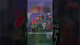 Shakib and Mahmudullah last world cup..! Bangladesh cricket sad moments #shorts #trending #t20204