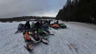 Snowmobiling on Tug Hill 2024!