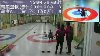 2025北海道新聞社杯全道高等学校カーリング選手権大会（女子決勝）