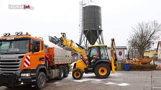 Ursache unklar: 150 Tonnen Streusalz aus Salzsilo in Marchtrenk auf die Straße gerieselt