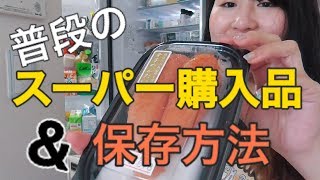 いつもの買い物後の様子はどんなもん？色々保存片付け