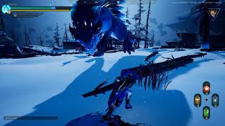 Frostback Pangar Heroic Full Fight (Dauntless - RAW)