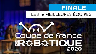 Coupe de France de Robotique 2020 - Finales