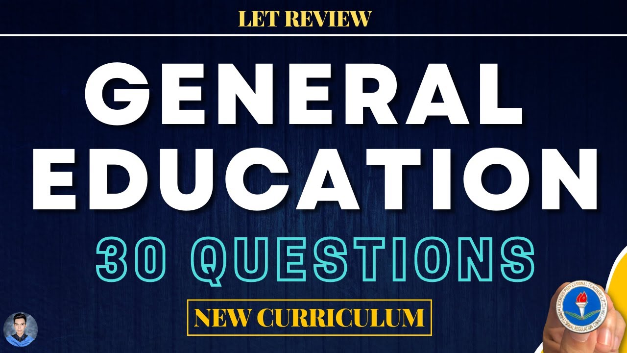 FREE LET REVIEWER 2024 GENERAL EDUCATION LET REVIEWER - 2024 LET (With ...