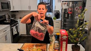 SUPER SIMPLE STUFFED PEPPERS! #momlife #dinner #cooking #recipe #peppers