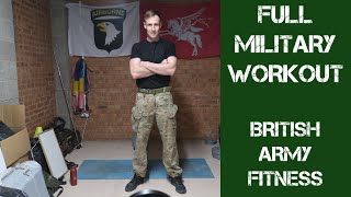 Full Military Workout | British Army Fitness |
