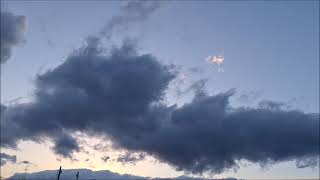 【衝撃映像】奇跡の天空現象！龍神様が雲になって現れた！heaven dragon cloud