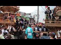 令和元年（2019年） 鉾田の夏祭り 櫻本町と新町の山車競演（茨城県鉾田市）