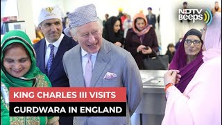 King Charles III Inaugurates A Gurdwara, Covers Head With Handkerchief
