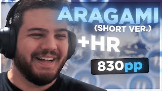 NEW 2 MINUTE EPITAPH DROPPED... osu! 8.91 ⭐ Aragami +HR 830PP