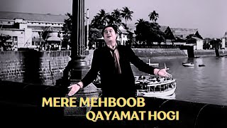 Mere Mehboob Qayamat Hogi | Kishore Kumar | Old Classic Evergreen Hindi Song | Mr  X In Bombay