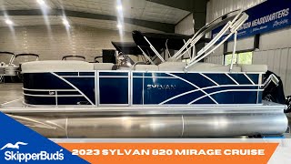 2023 Sylvan 820 Mirage Cruise Pontoon Tour SkipperBud's