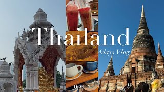 【タイvlog】3泊4日の（ほぼ）一人旅🇹🇭バンコクとアユタヤの魅力にハマる✨