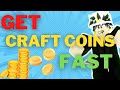 How to get Craft Coins FAST in YouTube Life | Roblox