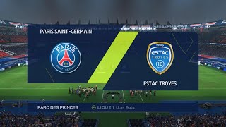 FIFA 23  MATCH  LIGUE 1   PARIS SG - ESTAC TROYES