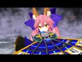 【fate extella】玉藻の前　宝具＋allバトルアクション 【fateex】tamamo no mae noble phantasm＋all　battle　action