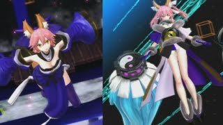 【Fate/EXTELLA】玉藻の前　宝具＋ALLバトルアクション 【FateEX】Tamamo-no-Mae Noble Phantasm＋all　battle　action