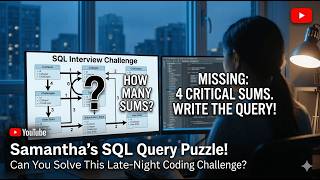 HackerRank Interviews SQL Problem | Full Explanation + Optimized Query 🔥