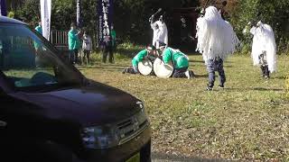 【青島臼太鼓踊り】大将軍神社奉納　平成３０年１２月２３日