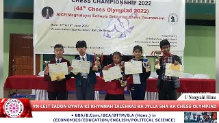 YN LEIT ÏADON BYNTA KI KHYNNAH ÏALEHKAI KA JYLLA SHA KA CHESS OLYMPIAD