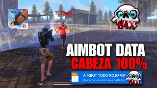 AIMBOT DATA 999%  CABEZA🎯 PARA DAR TODO ROJO🗣️ SIN SUBIR MIRA 100% INDETECTABLE 🥷CUENTAS PRINCIPALES