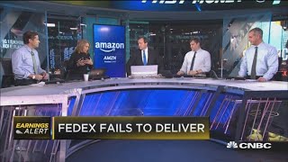 FedEx shares tumble after missing earnings expectations