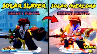 [PORTAL] LVL 70 SOLAR OVERLORD SECRET UNIT SHOWCASE - ANIME DEFENDERS