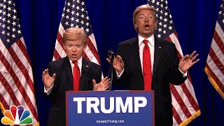 Donald Trump and Little Donald (8th Grade Impressionist)