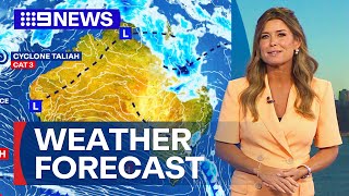 Australia Weather Update: Heavy rain and storms expected for North Queensland | 9 News Australia