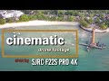 CINEMATIC DRONE SJRC F22S PRO 4K, PANTAI TIRTO SAMUDRO